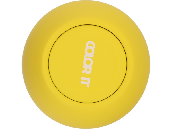 Термокружка «Vacuum mug C1», soft touch, 370 мл, Цвет желтый