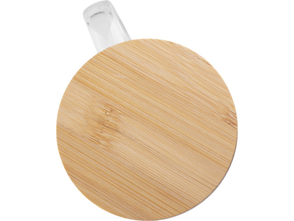 Стеклянная кружка с заварочной емкостью «Milfoil», Цвет прозрачный