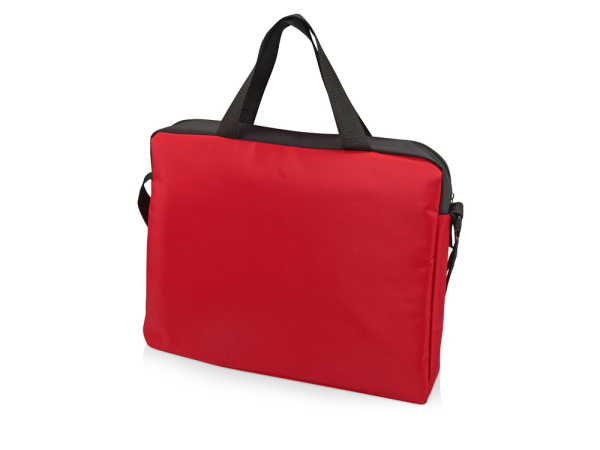 Конференц сумка для документов «Congress», Цвет красный/черный
