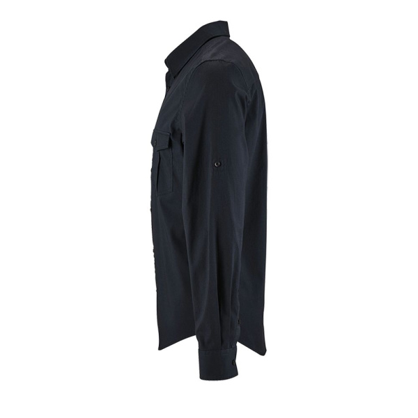 Рубашка мужская Burma Men, темно-синяя, S–3XL