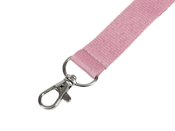 Ланьярд с карабином, Цвет пыльно-розовый