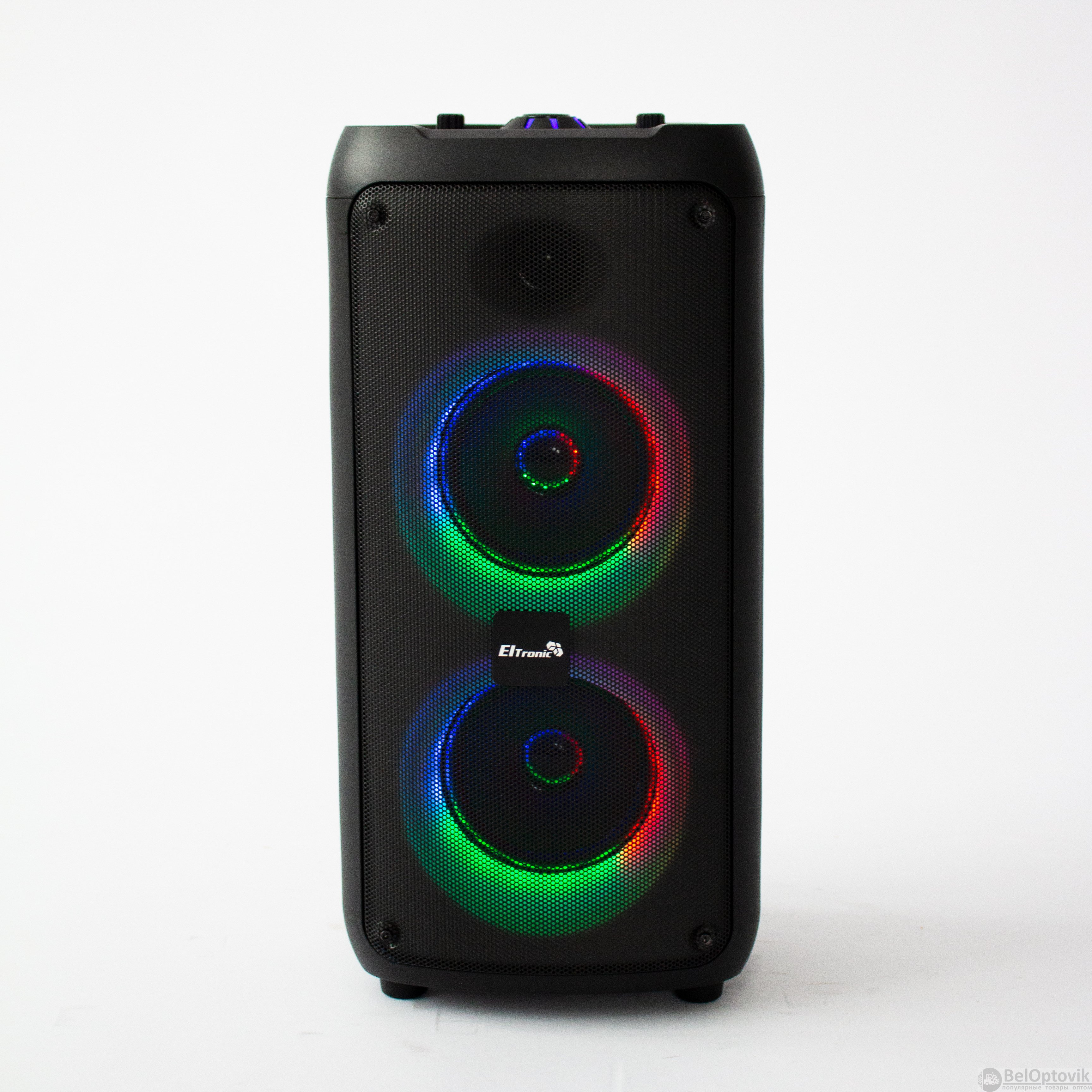 Портативная bluetooth колонка Eltronic DANCE BOX 200 Watts арт. 20-41 с  LED-подсветкой и RGB свет (арт: ko-12034) от 1 ₽ рублей оптом в Москве