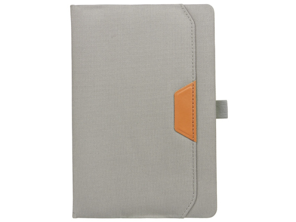 Блокнот А5 из RPET «Harvey», Цвет серый