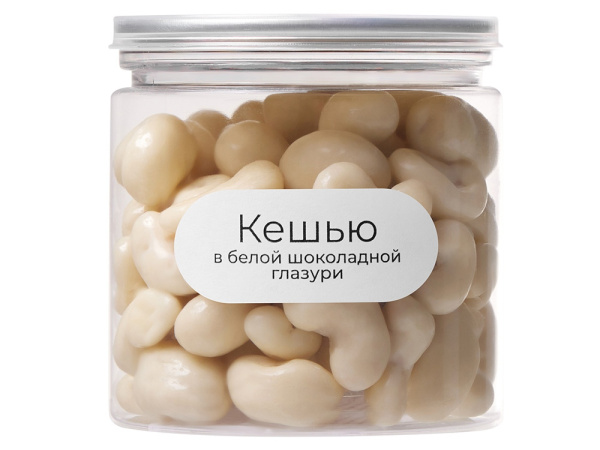 Кешью в белой глазури «Glazura», 140 гр, Цвет белый