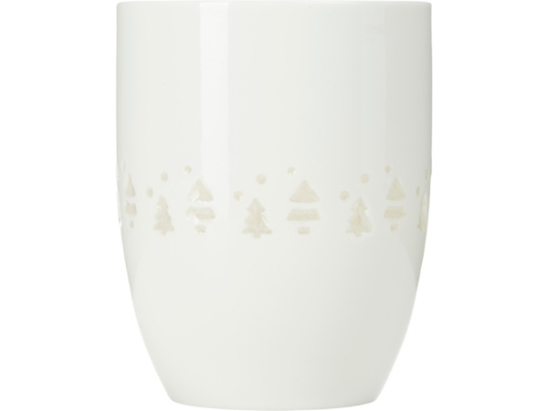 Кружка с прозрачной глазурью «Twinkling Trees», Цвет белый