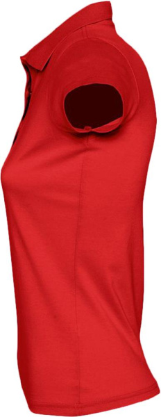 Рубашка поло женская Prescott Women 170, красная, S–XXL