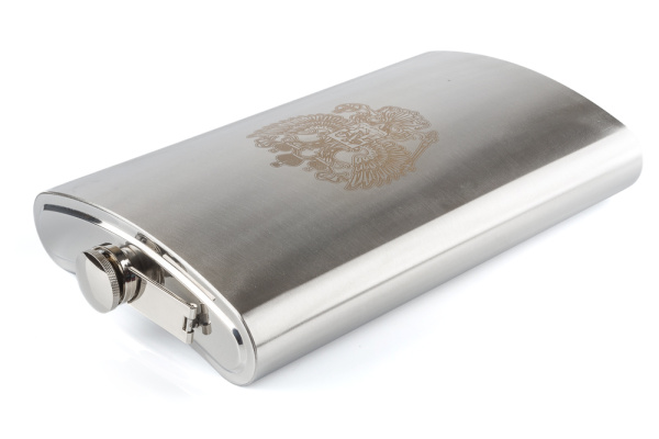 Фляга Guotai Hip flask 120oz в чехле с ремнем