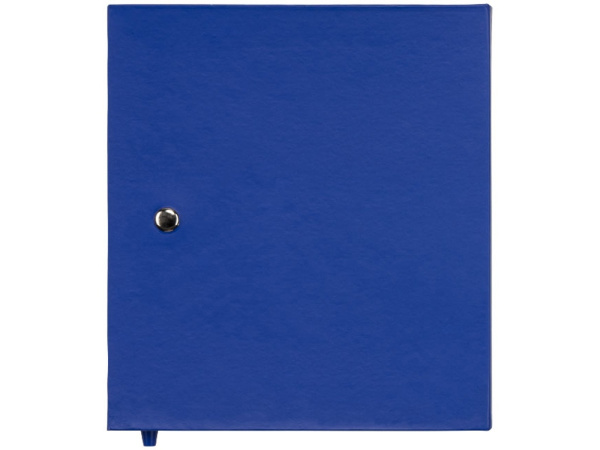 Комбинированный блокнот с шариковой ручкой, Цвет синий
