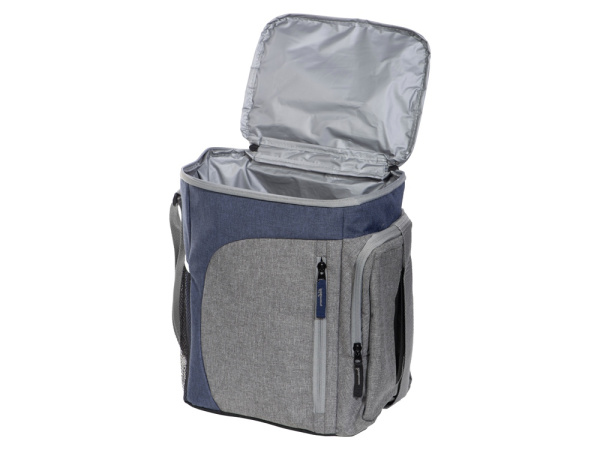 Сумка-холодильник «Festival XL», Цвет серый/синий