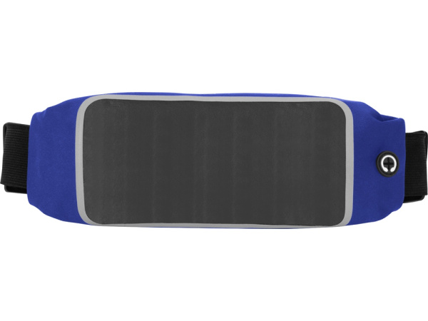 Сумка на пояс «Спринт», Цвет синий/черный/прозрачный