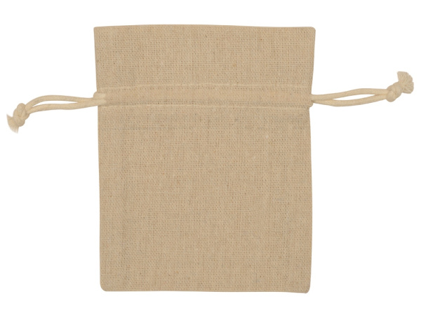 Мешочек подарочный маленький, Цвет натуральный