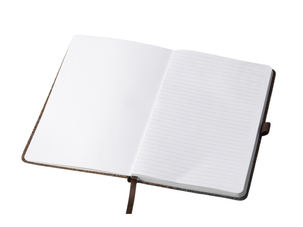 Блокнот из переработанных кофейных зерен «Coffee Notes», Цвет кофейный