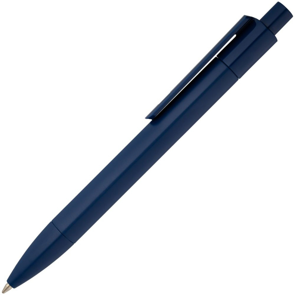Ручка шариковая Prodir DS4 PMM-P, темно-синяя, 14x1,3 см