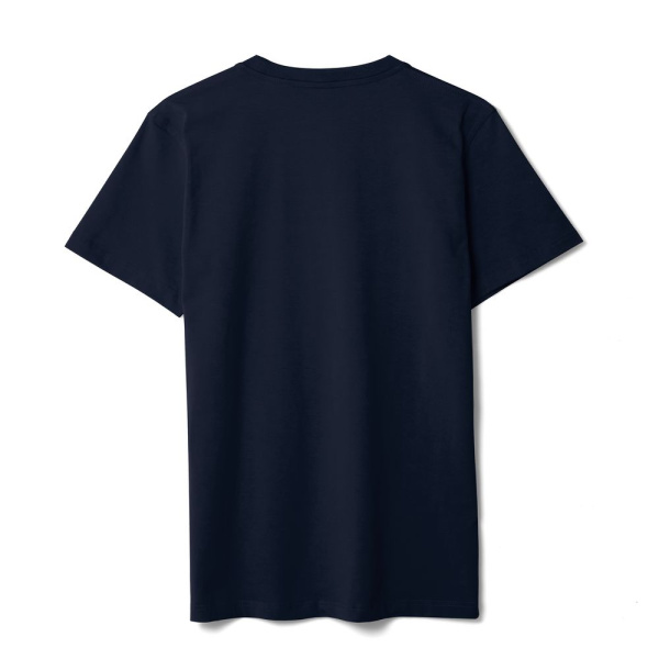Футболка мужская T-bolka Stretch, темно-синяя, S–3XL