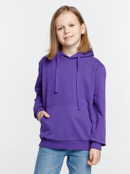 Худи детское Kirenga Kids 2.0, фиолетовое, 6–14 лет