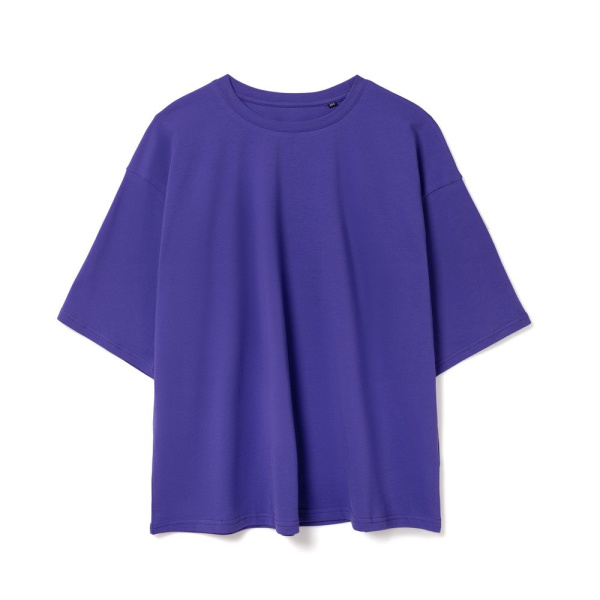 Футболка унисекс оверсайз Street Vibes, фиолетовая, XS–XXL