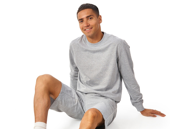 Свитшот «Warsaw», унисекс, Размер 2XL, Цвет серый меланж