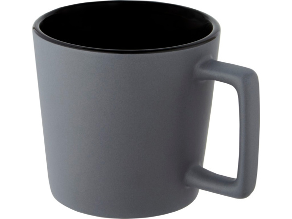 Кружка «Cali», Цвет серый/черный