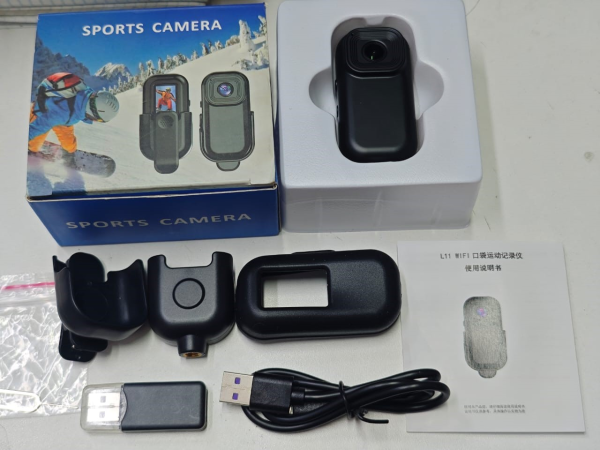 Mini video sport camera  1080 Full HD, 400 mAh