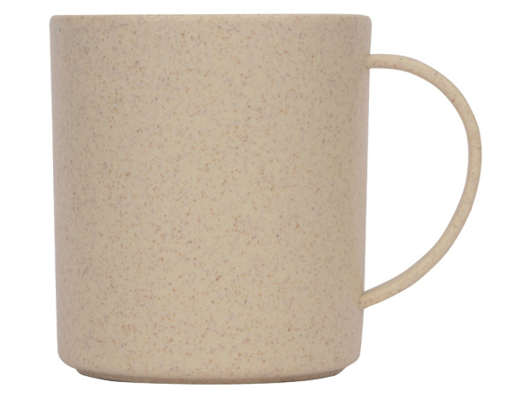 Кружка из пшеничного волокна «Wheat», Цвет бежевый