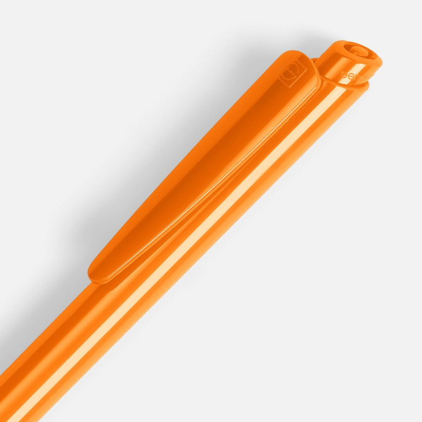 Ручка шариковая Senator Dart Polished, оранжевая, 14,3x1 см