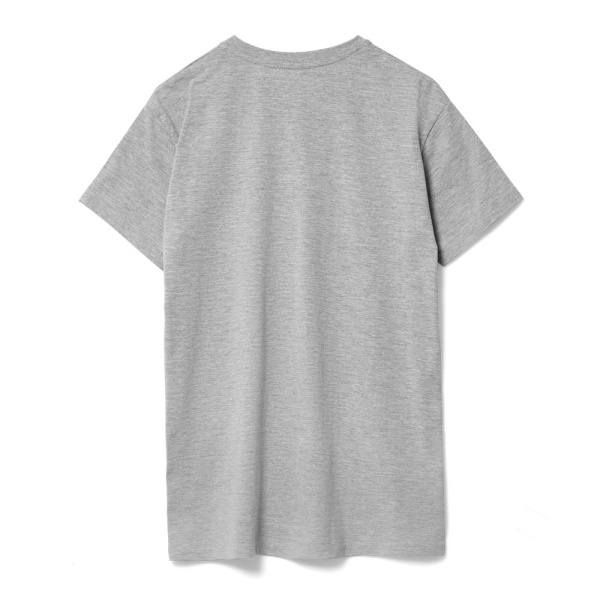 Футболка унисекс T-Bolka 160, серый меланж, XS-6XL