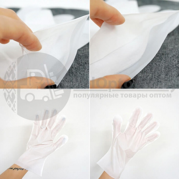 Маска перчатки для рук с сухой эссенцией Dry Essence Hand Pack Petitfee - 1 пара,  27ml    Original 