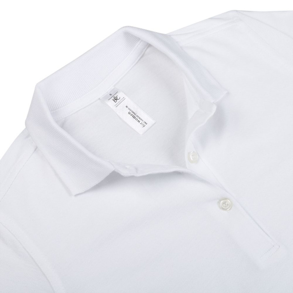 Рубашка поло женская Safran Timeless белая, S–XXL