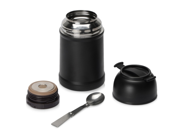 Вакуумный термос для еды «Keep Hot», Цвет черный