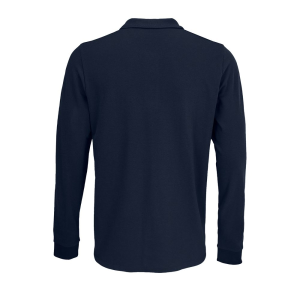 Рубашка поло с длинным рукавом Prime LSL, темно-синяя, XS–5XL