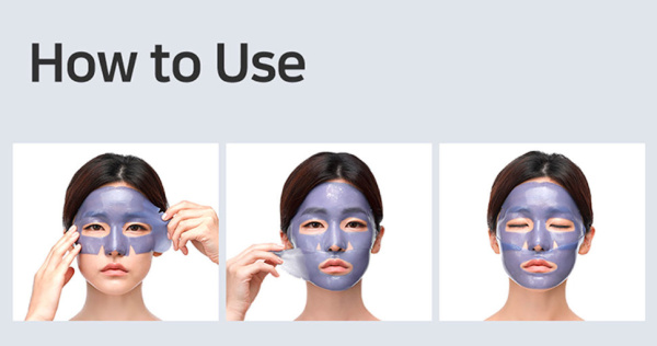 Гидрогелевая маска для лица koelf hydrogel face mask, 30g    Original Korea С золотом, экстрактом ме