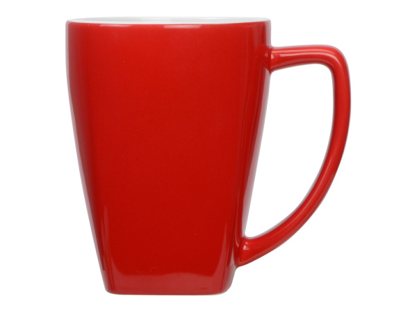 Кружка «Айседора», Цвет красный глянцевый