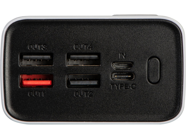 Портативный внешний аккумулятор «FAST», 30000 mAh, Цвет белый