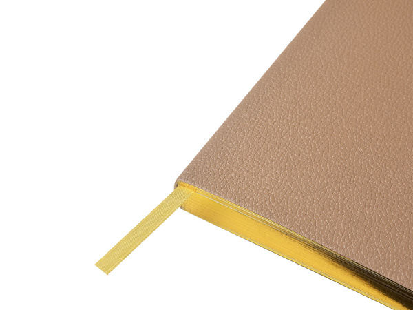 Ежедневник недатированный А5 «Total beige», Цвет бежевый