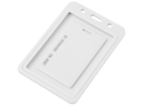 Держатель для бейджа «Haven Transparent», Цвет белый