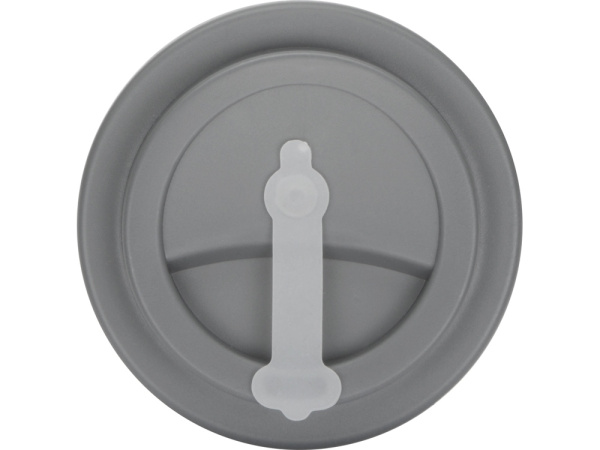 Пластиковый стакан с двойными стенками «Take away», Цвет белый/серый