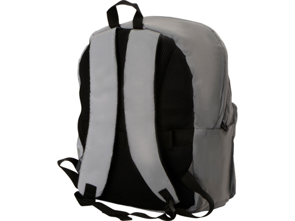 Светоотражающий рюкзак «Reflector» для ноутбука 15,6", Цвет серый светоотражающий