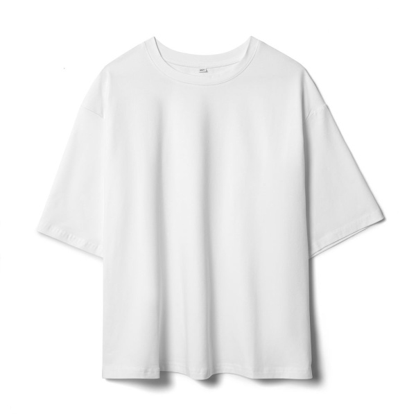 Футболка унисекс оверсайз Street Vibes, молочно-белая, XS–XXL