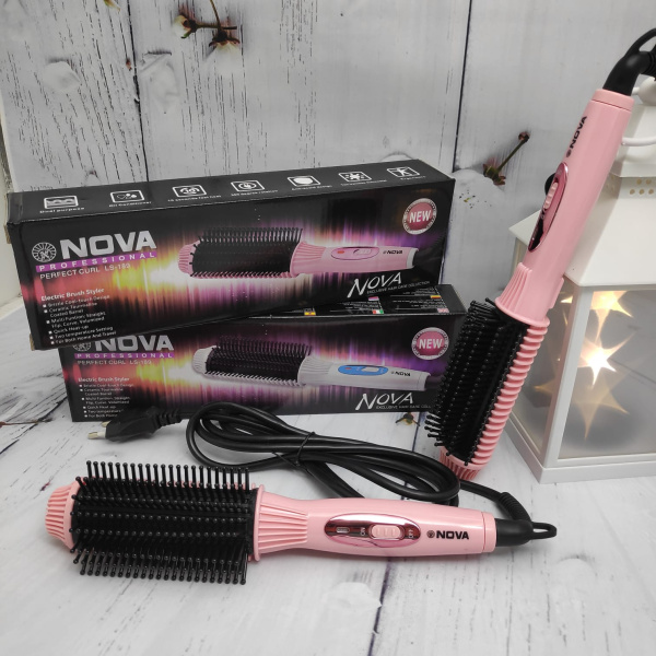 Расче?ска для выпрямления волос и создания волн Nova Professional Perfect Curl LS-189