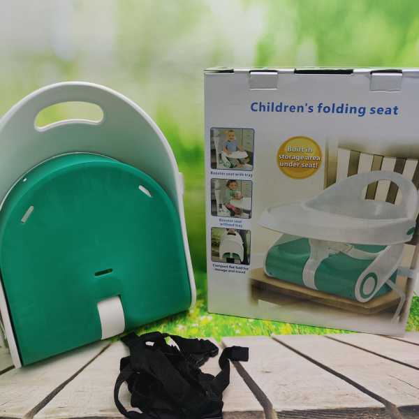 Переносной стульчик-бустер для кормления до 3-х лет Childrens Folding Seat
