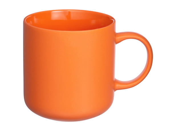 Кружка «Rita», матовая, Цвет оранжевый