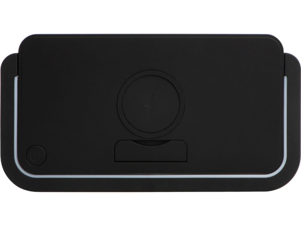 Беспроводная зарядка с лампой и подставкой «Robo», 10 Вт, Цвет черный