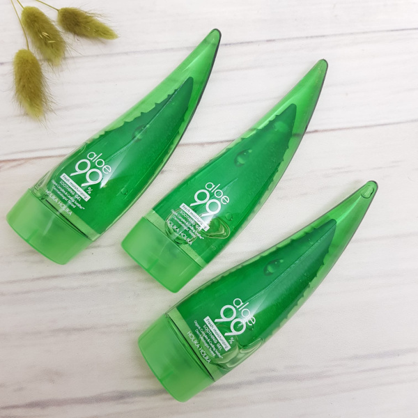 Универсальный гель с 99% содержанием экстракта сока алоэ вера ALOE 99% HOLIKA HOLIKA,  55ml   Origin