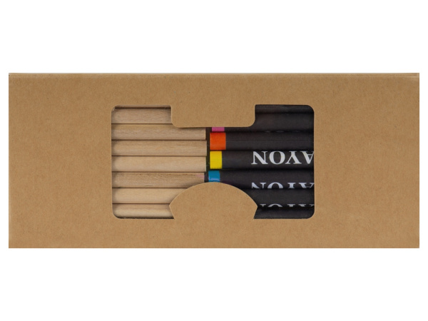 Набор карандашей «Draft», Цвет натуральный, разноцветный