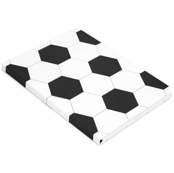 Записная книжка в клетку 15.5x21см. Мяч, 144 страницы