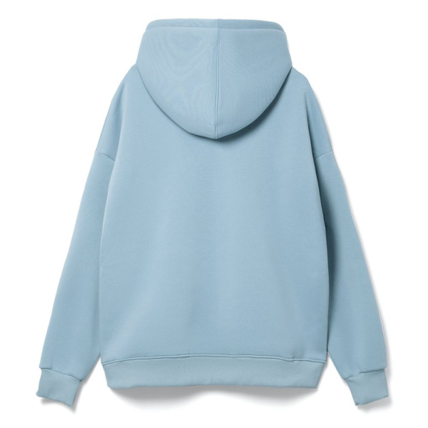 Худи Kulonga Oversize, серо-голубое, XS–XXL