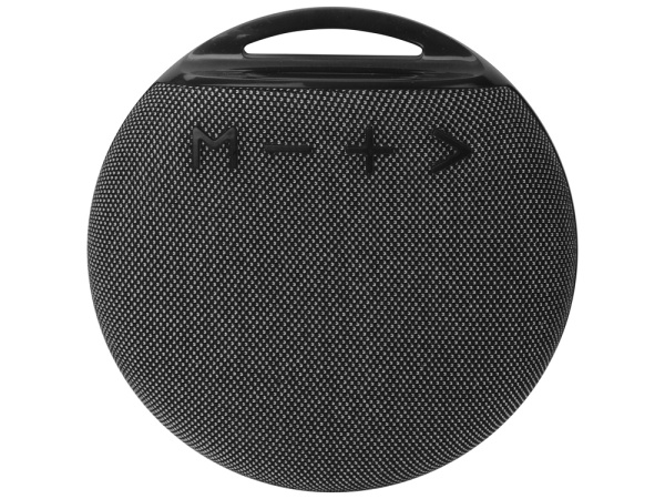 Портативная колонка «Tempo», Цвет черный/серый