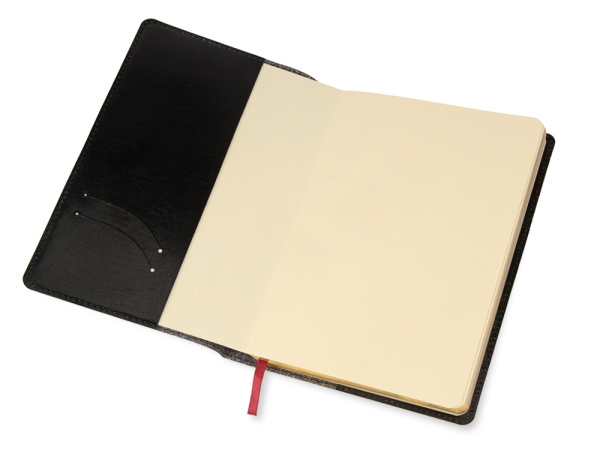 Ежедневник полудатированный портфолио А5 «Profy», Цвет черный