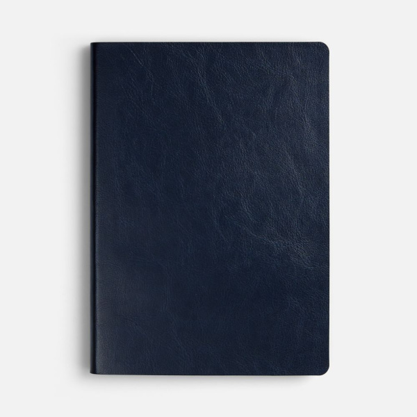 Ежедневник Doppio, недатированный, синий, 15х21х1,5 см