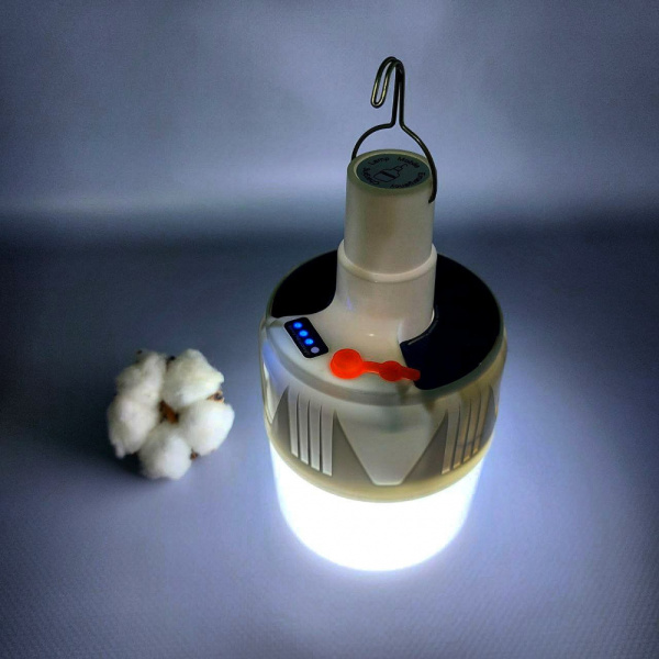 Кемпинговый фонарь Night market removable energy saving lamp (USB+солнечная батарея, 5 режимов работы)